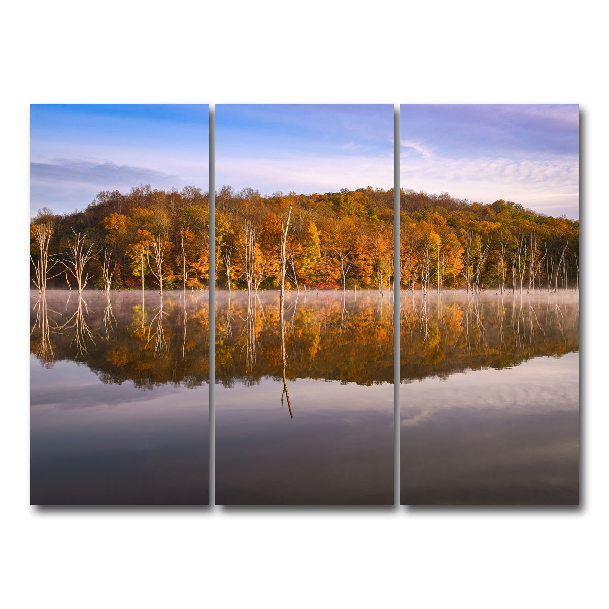 AUTO-MOCKUP WHITE | Monksville Mist | 3 Piece | Gallery Wrap Canvas | group=8x18