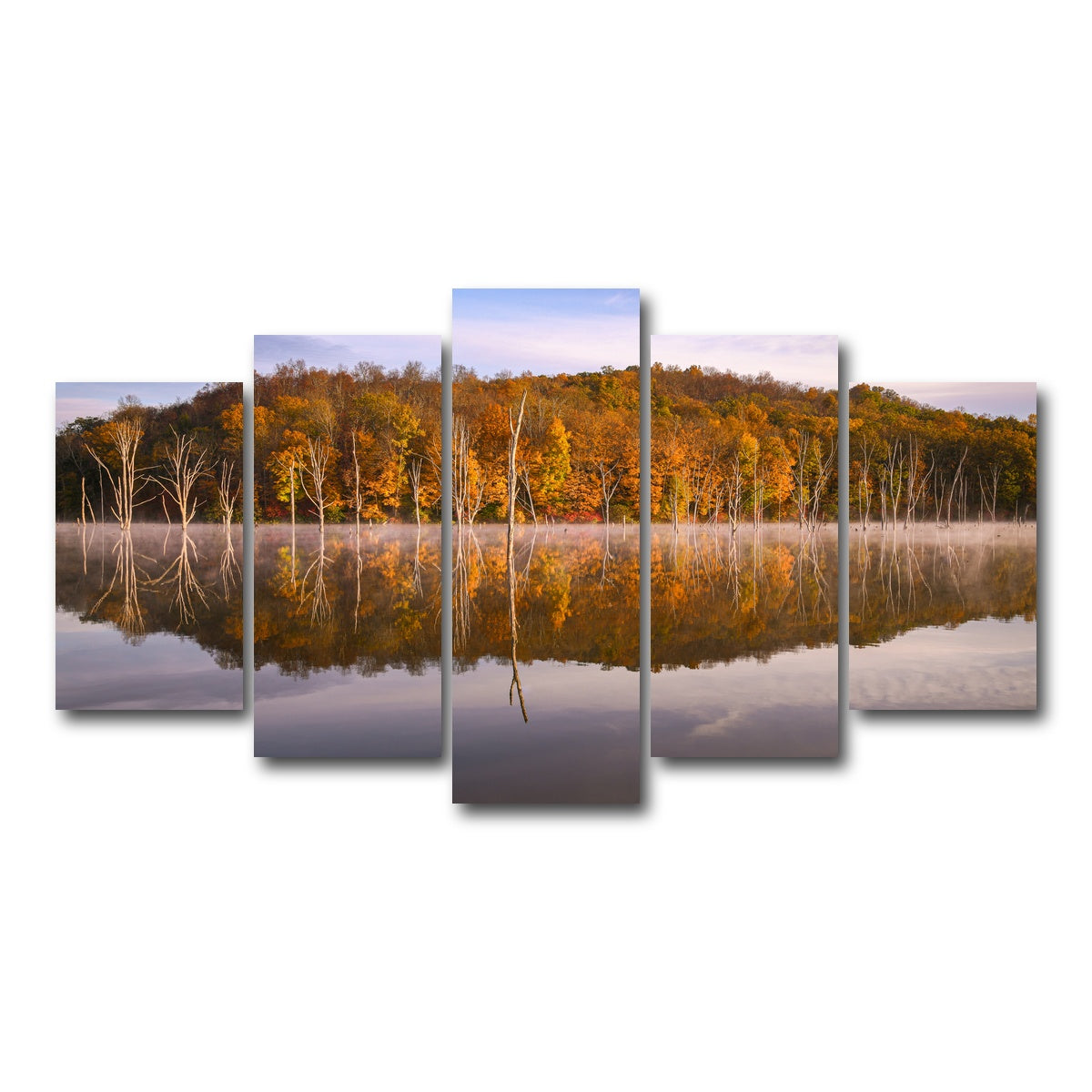 AUTO-MOCKUP WHITE | Monksville Mist | 5 Piece | Gallery Wrap Canvas | group=5_normal