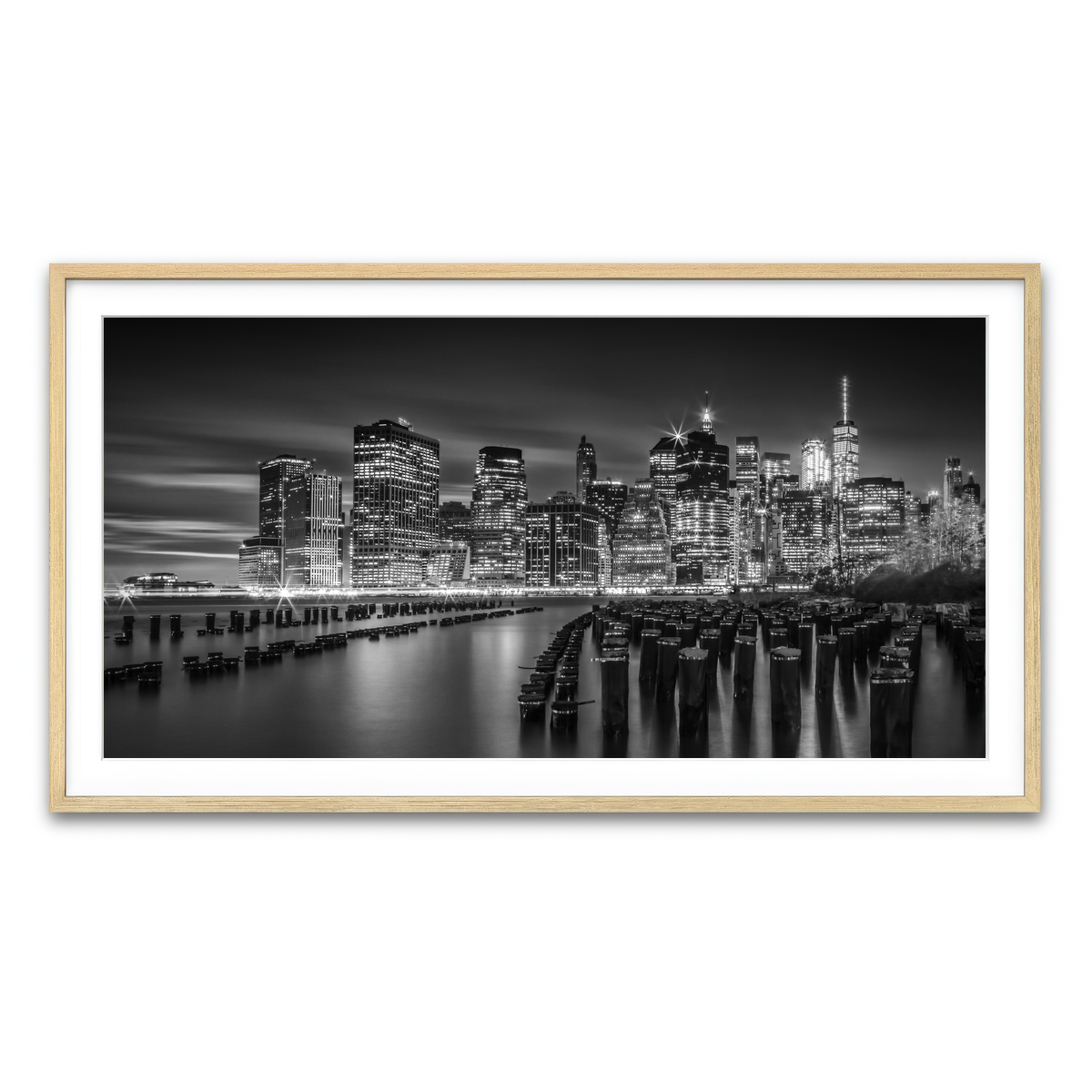 Framed Print 2x1 Natural