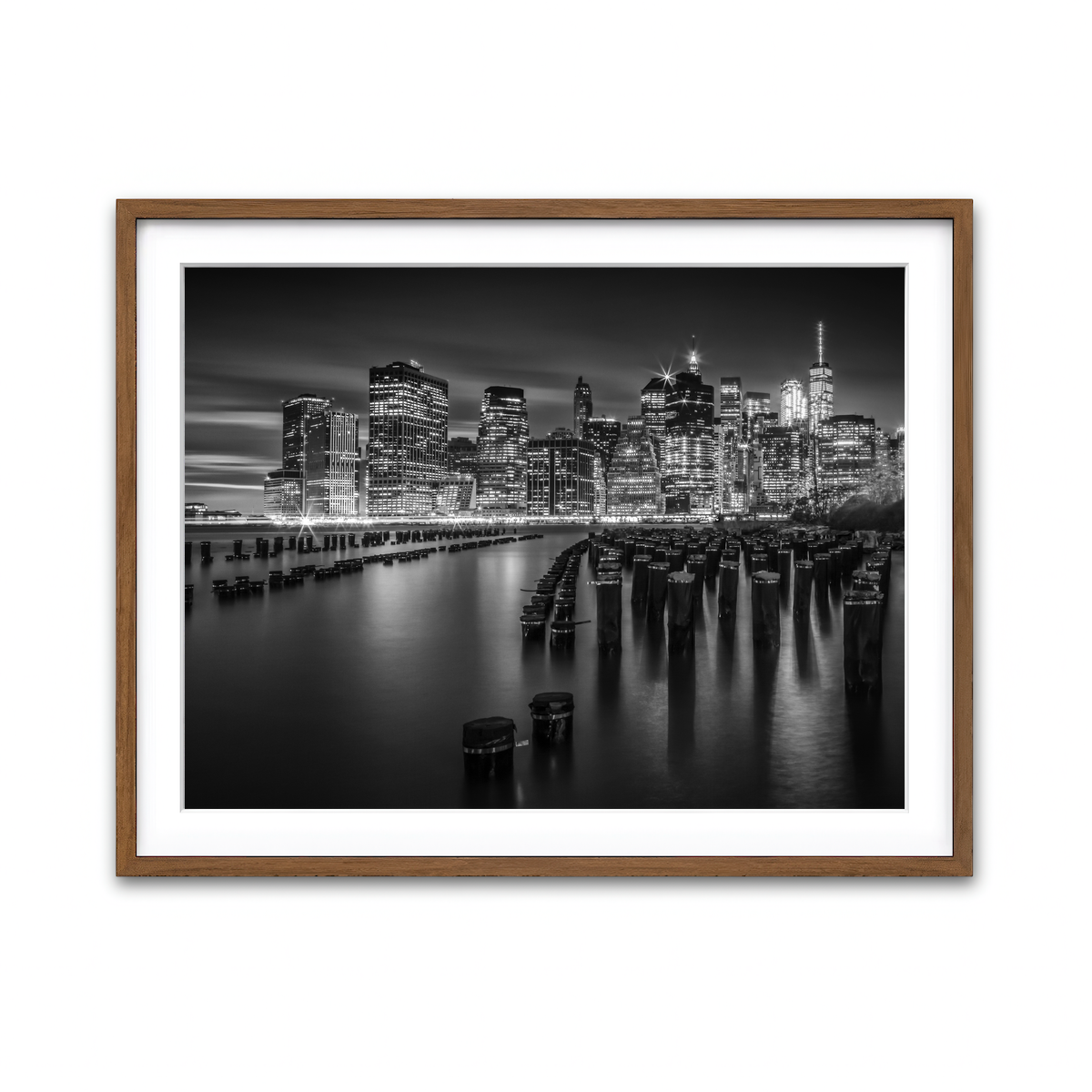 Framed Print 4x3 Walnut
