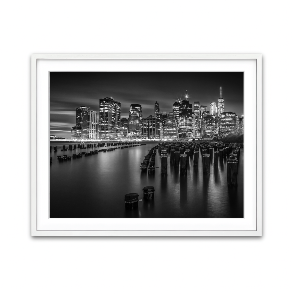 Framed Print 4x3 White