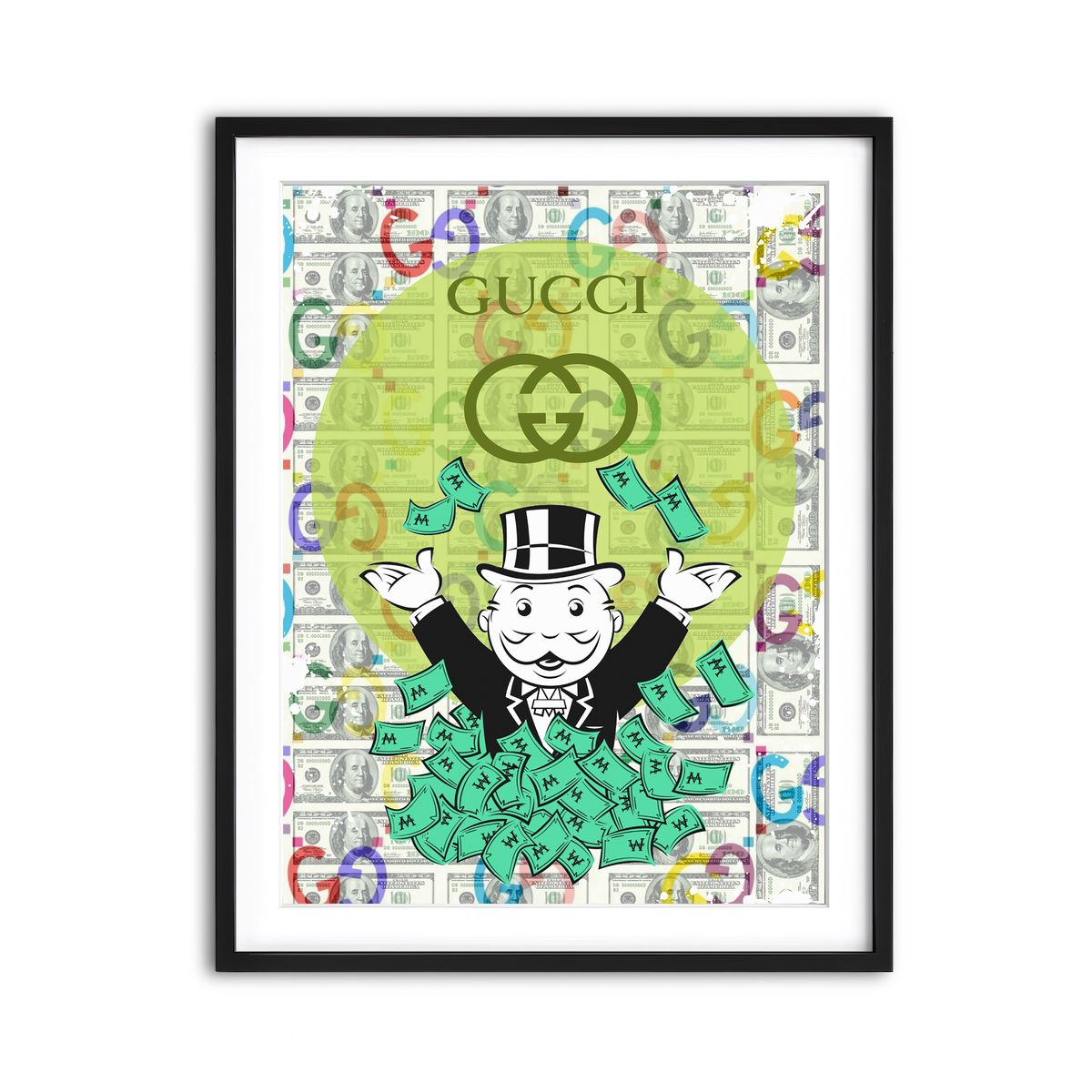 Framed Print 3x4 Black