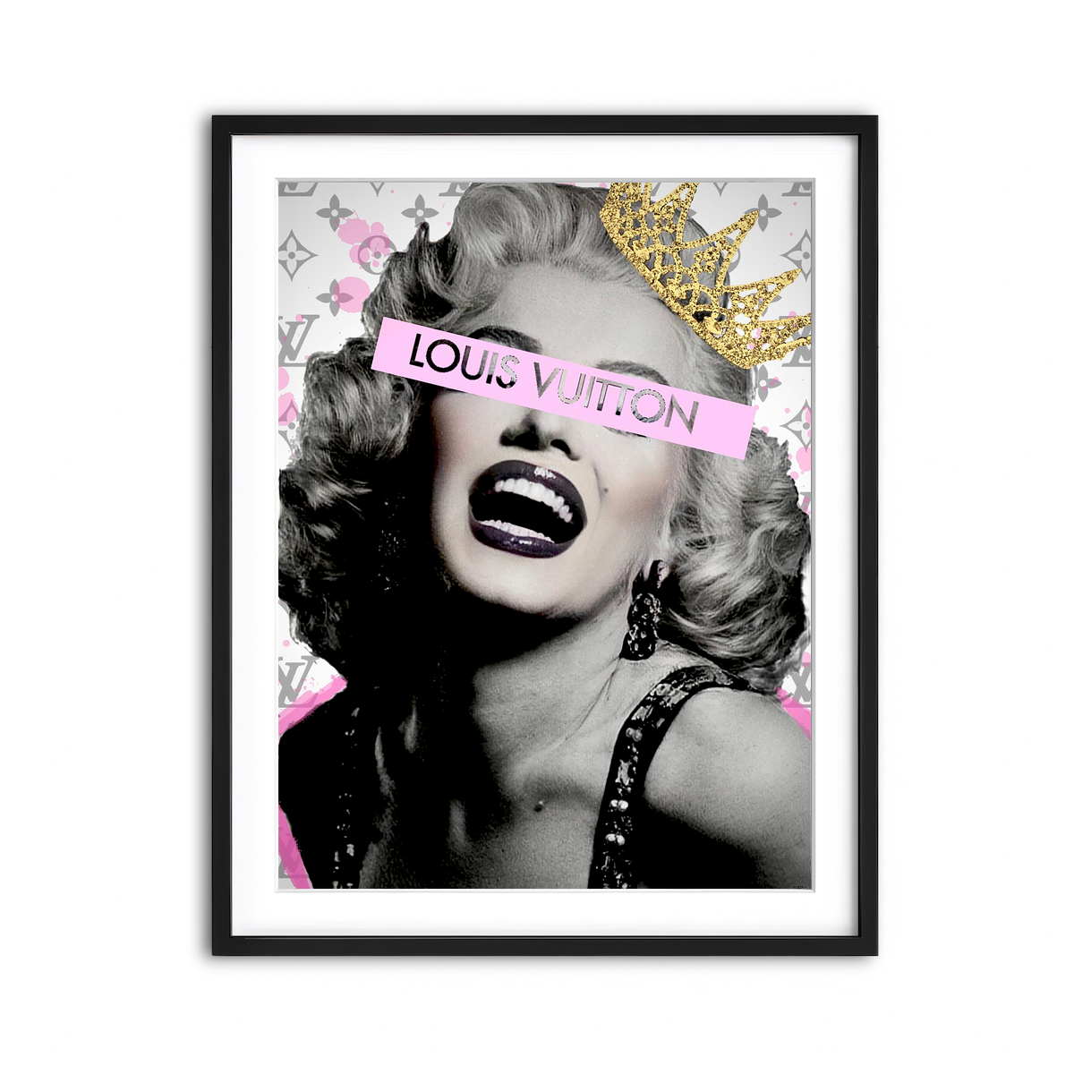 Framed Print 3x4 Black