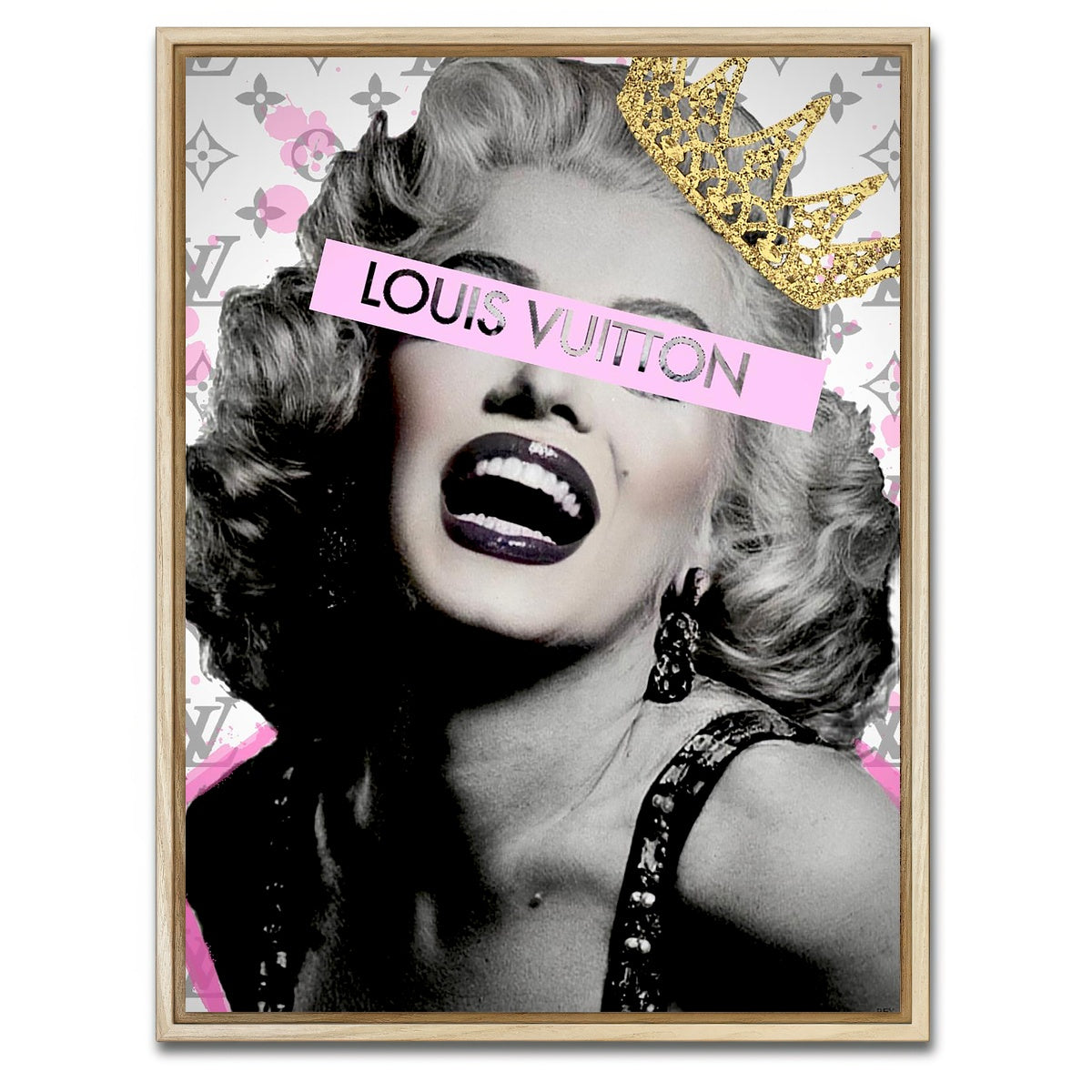 AUTO-MOCKUP WHITE | Monroe See no evil | 1 Piece | Natural Framed Canvas | group=3x4