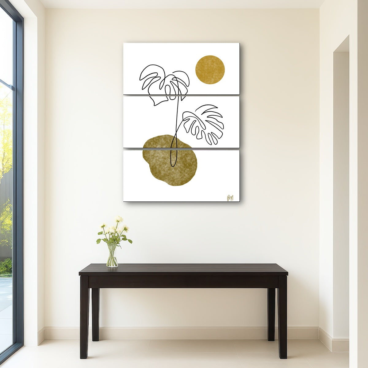 AUTO-MOCKUP ROOM | Monstera Leaves