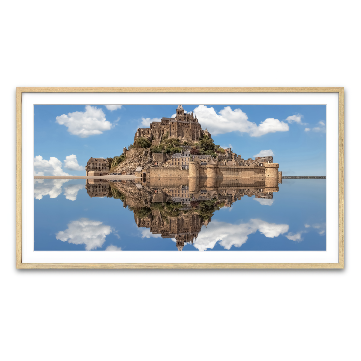 Framed Print 2x1 Natural
