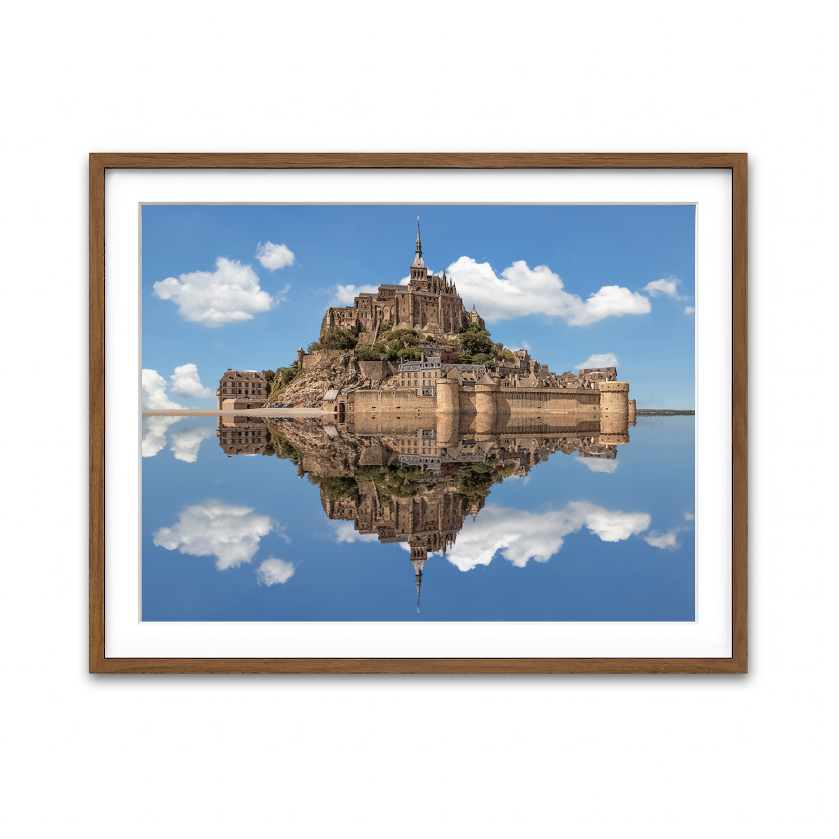 Framed Print 4x3 Walnut
