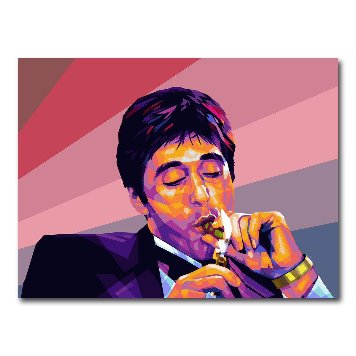 AUTO-MOCKUP WHITE | Montana Cigar | 1 Piece | Gallery Wrap Canvas | group=4x3