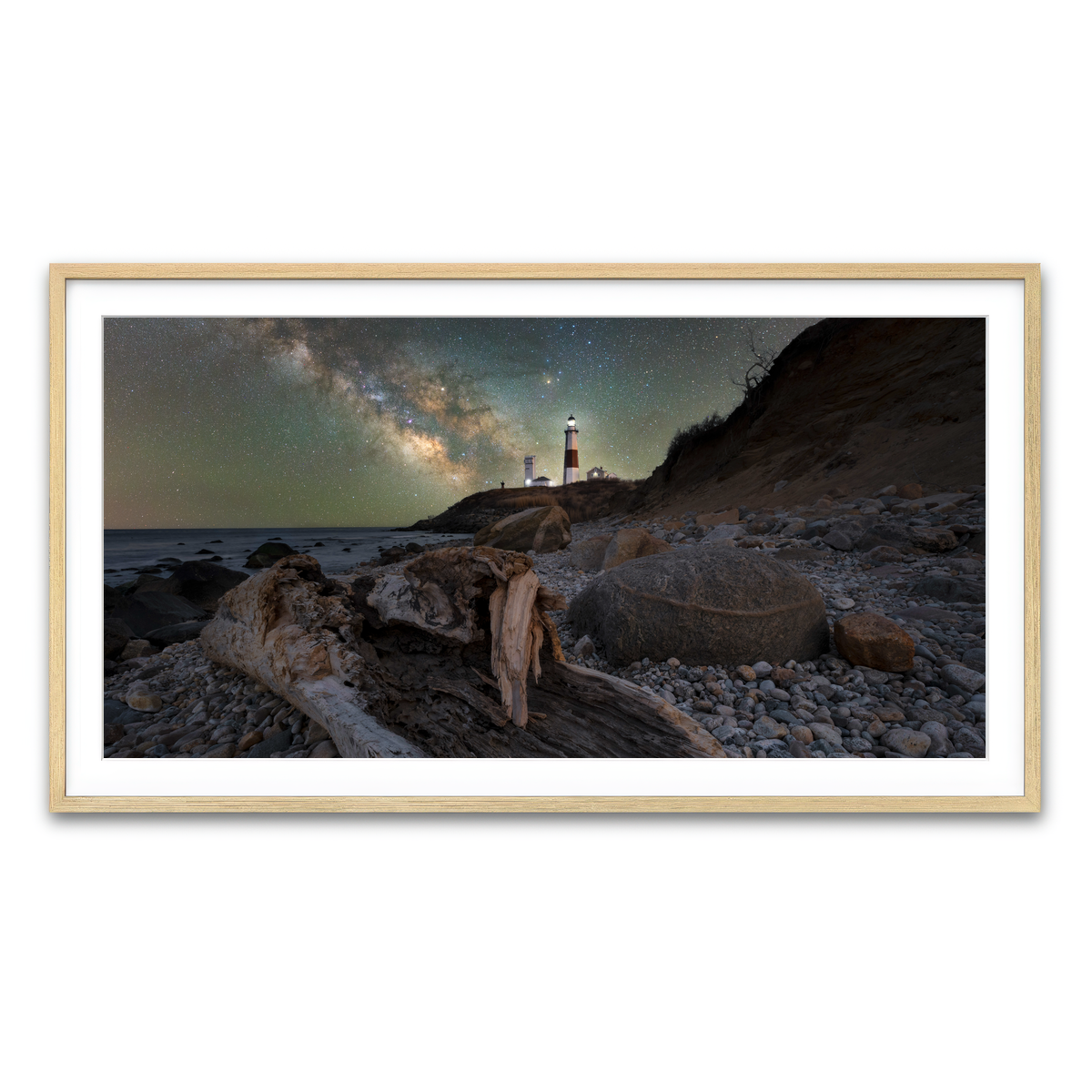 Framed Print 2x1 Natural