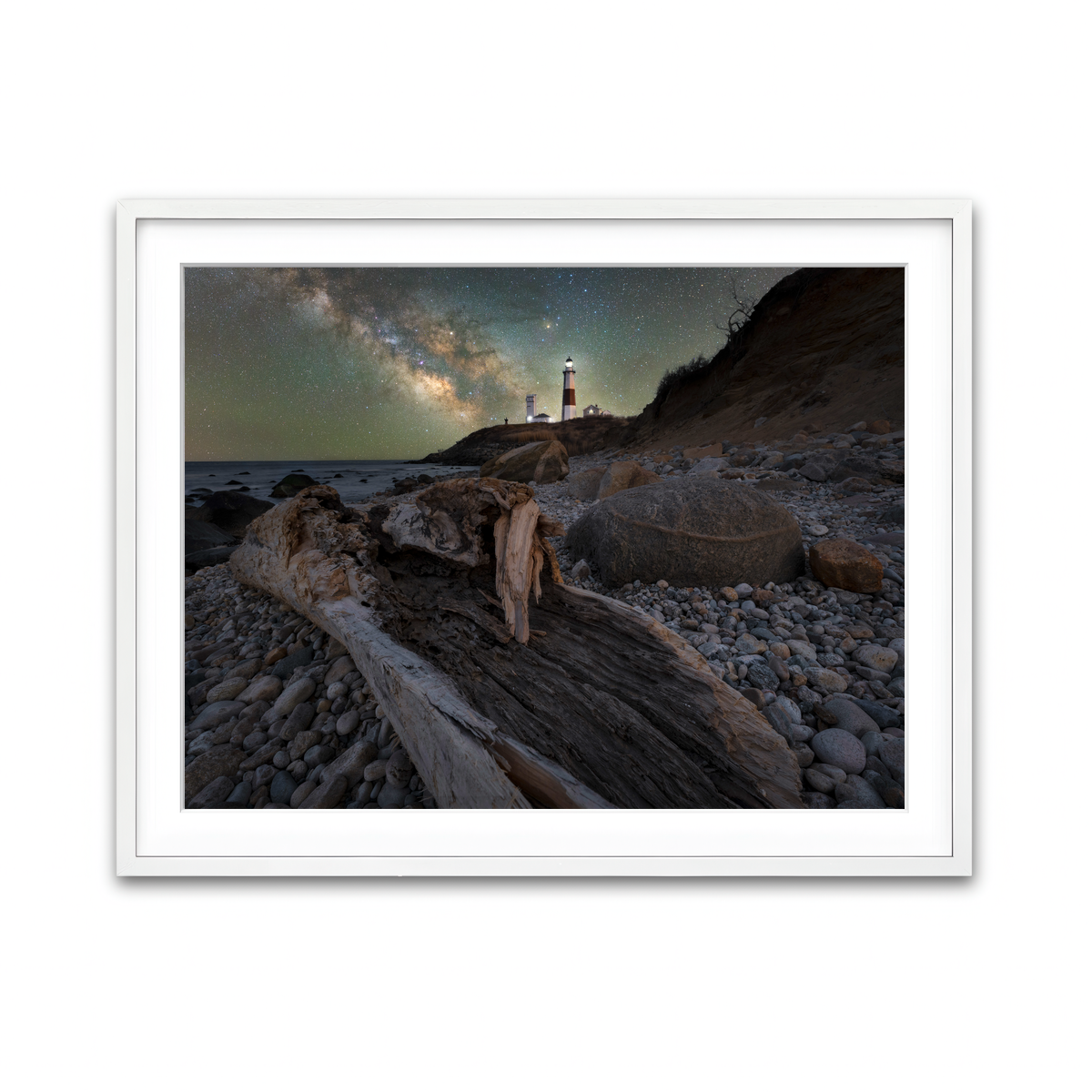 Framed Print 4x3 White