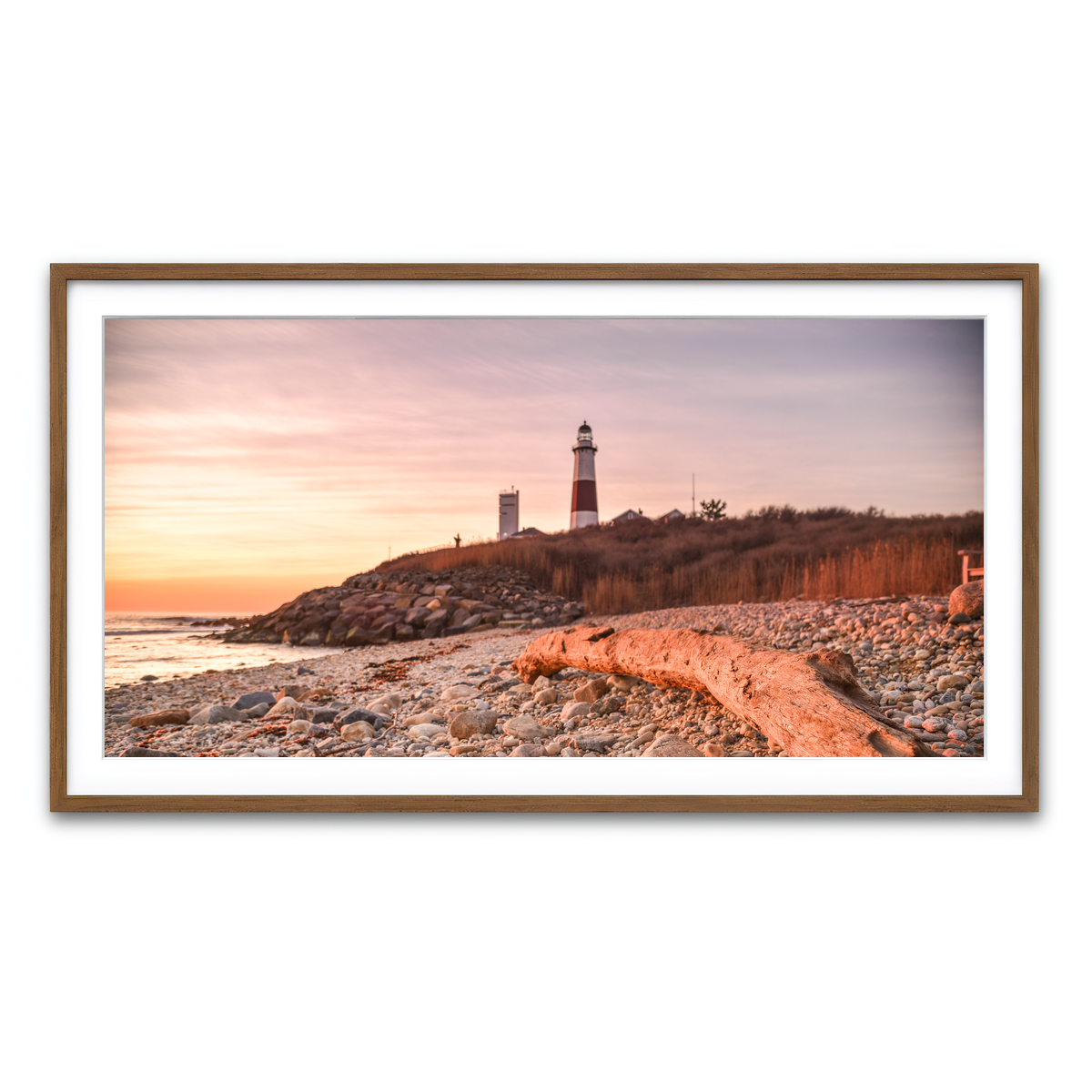 Framed Print 2x1 Walnut
