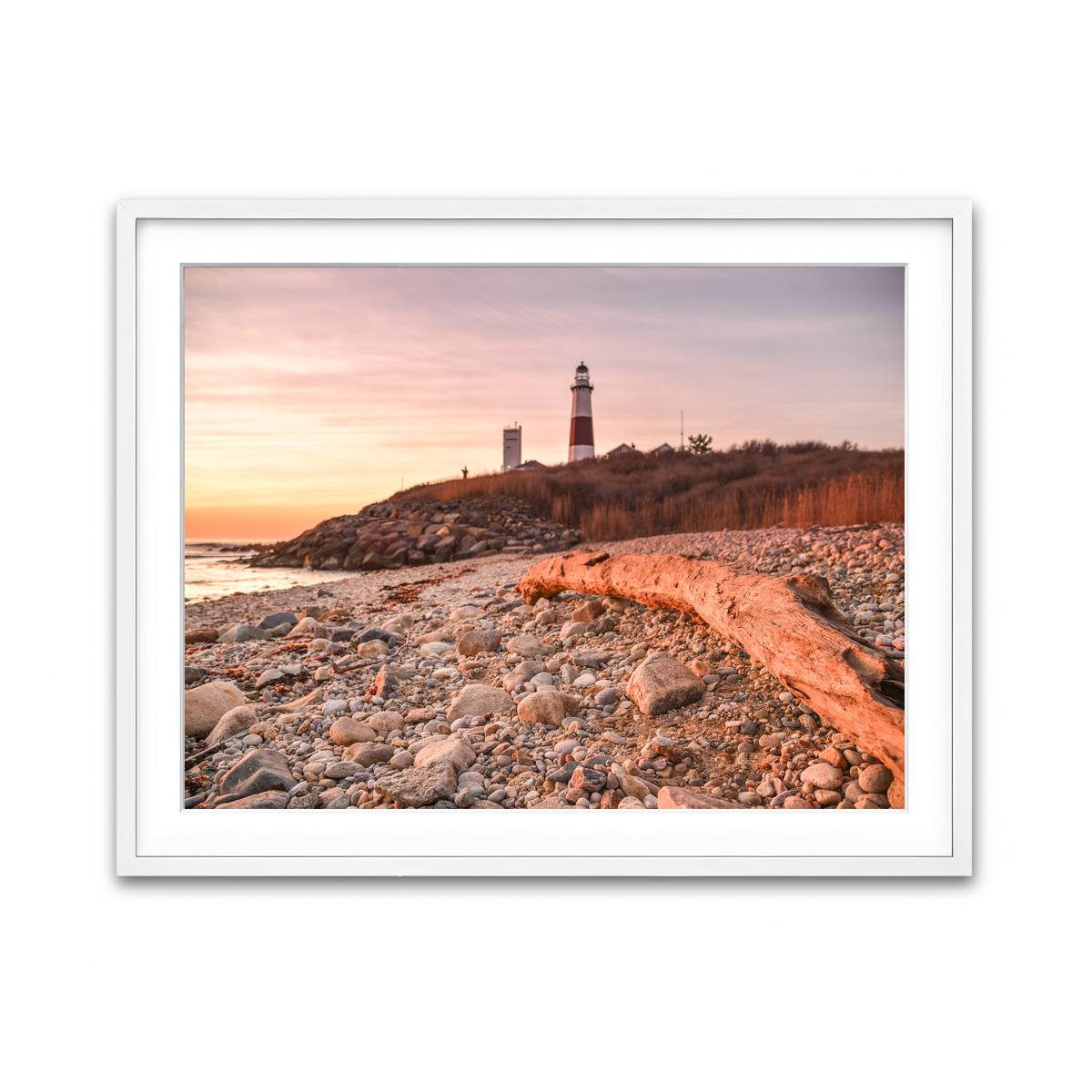 Framed Print 4x3 White