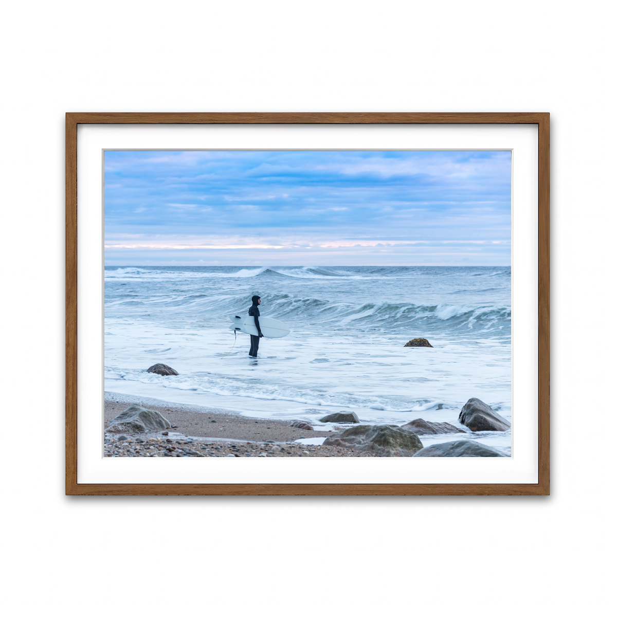 Framed Print 4x3 Walnut