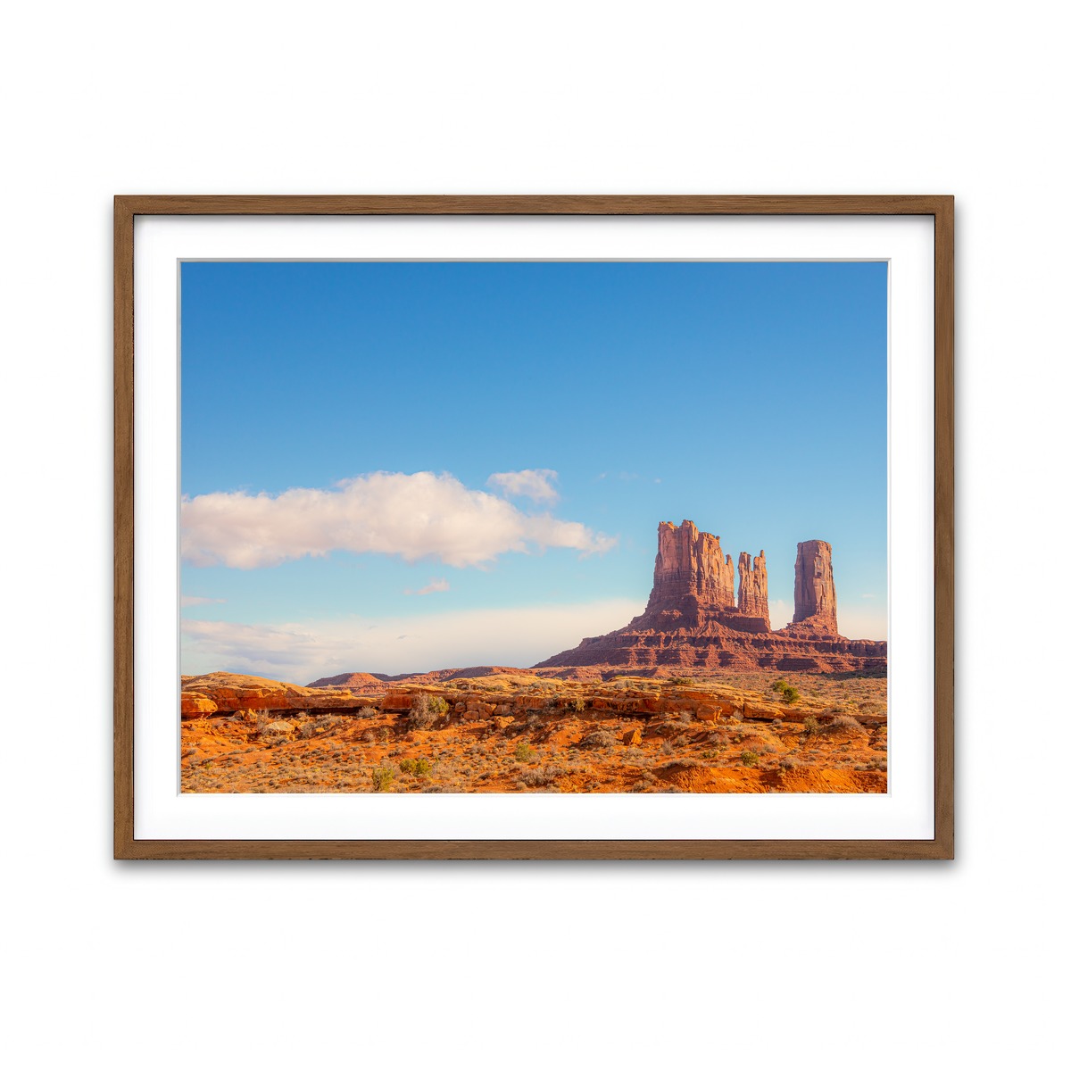 Framed Print 4x3 Walnut