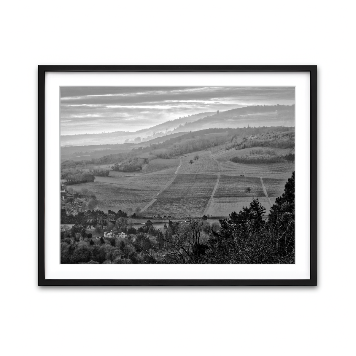 Framed Print 4x3 Black