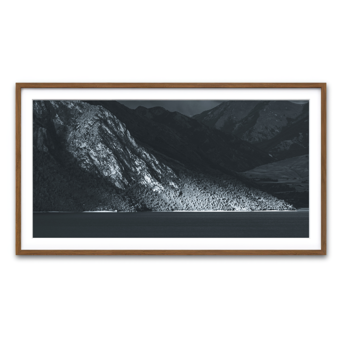 Framed Print 2x1 Walnut