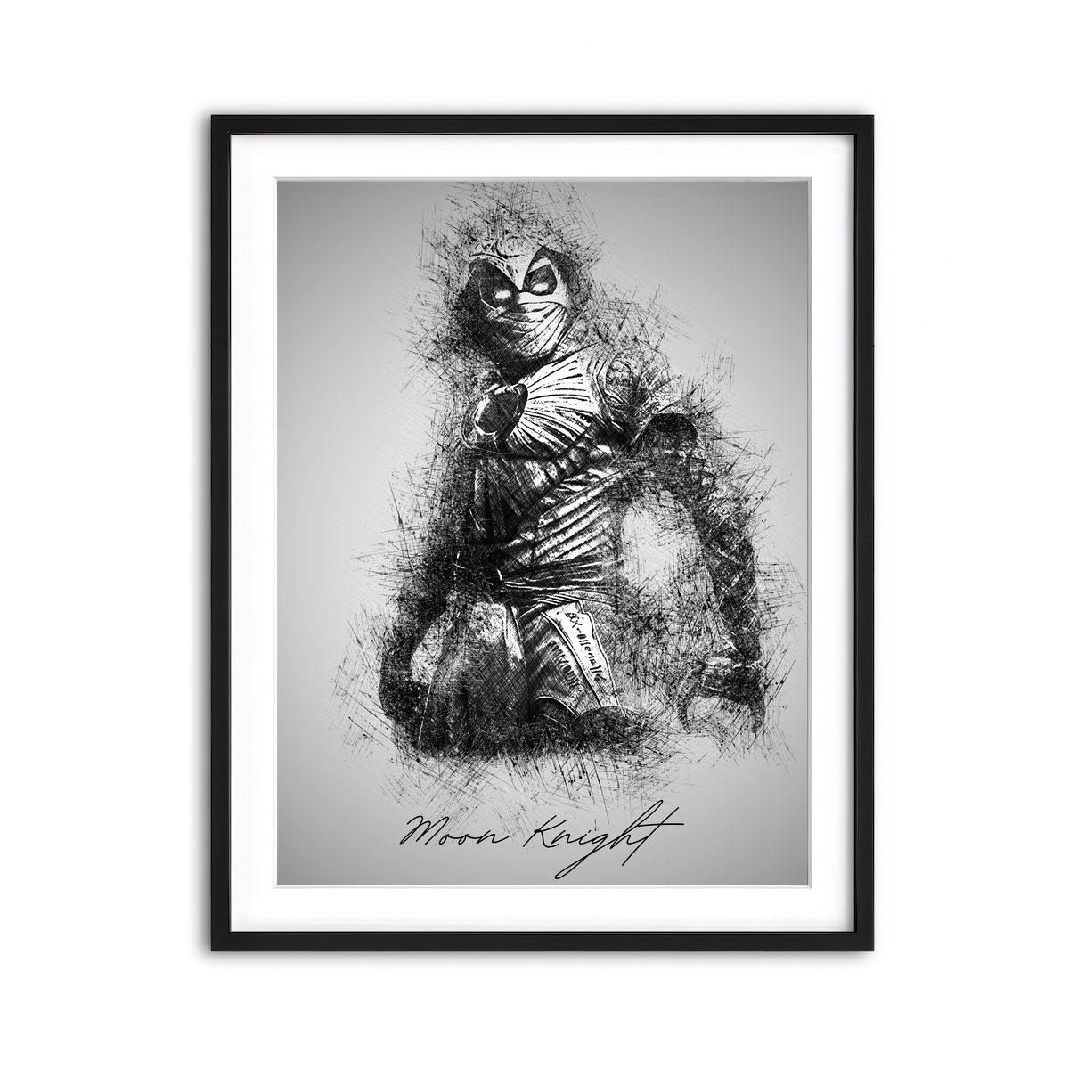 Framed Print 3x4 Black