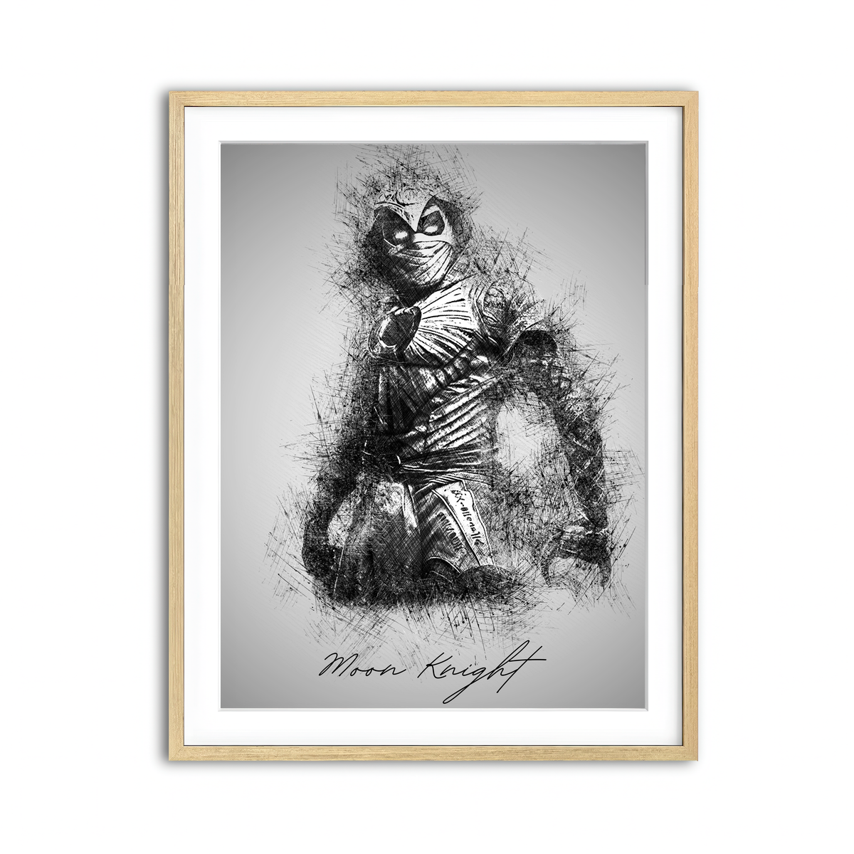 Framed Print 3x4 Natural