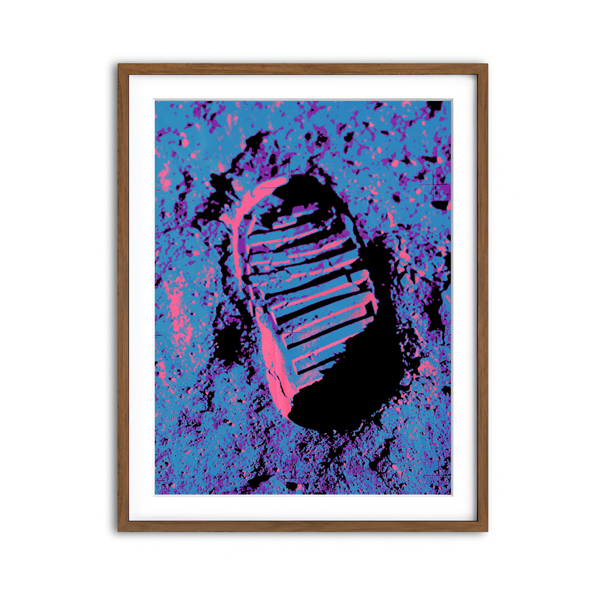 Framed Print 3x4 Walnut