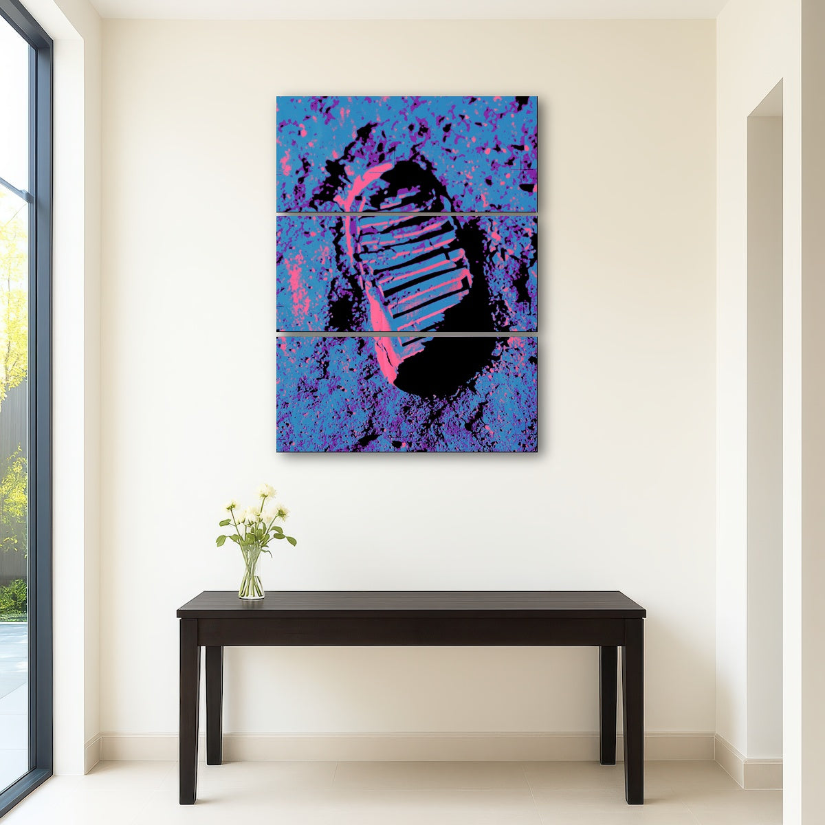 AUTO-MOCKUP ROOM | Moon Print Blue