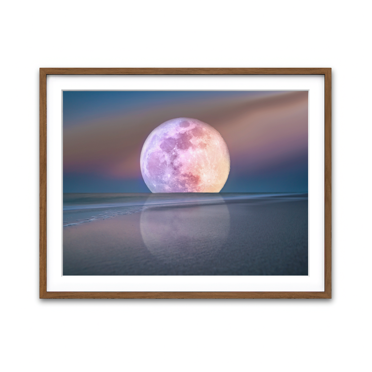 Framed Print 4x3 Walnut