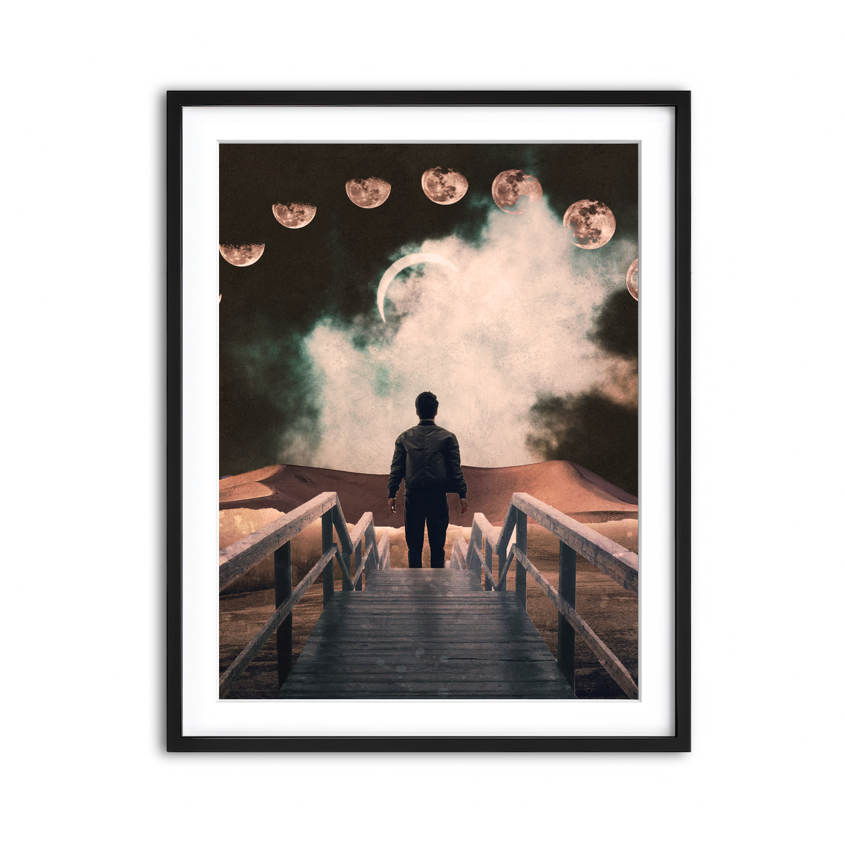 Framed Print 3x4 Black
