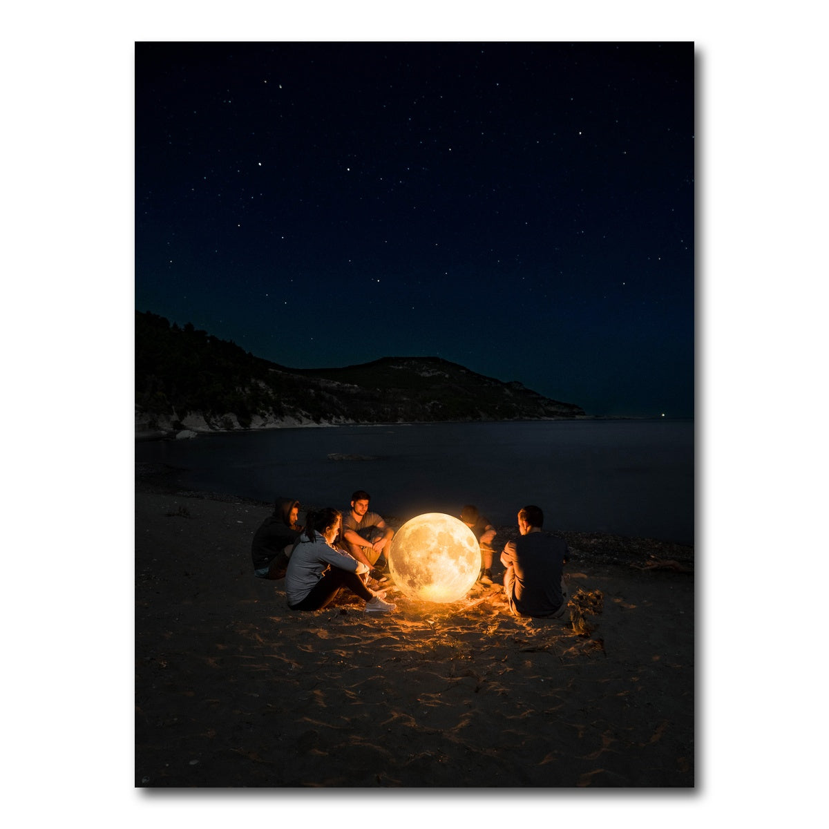 AUTO-MOCKUP WHITE | Moonlight | 1 Piece | Gallery Wrap Canvas | group=3x4