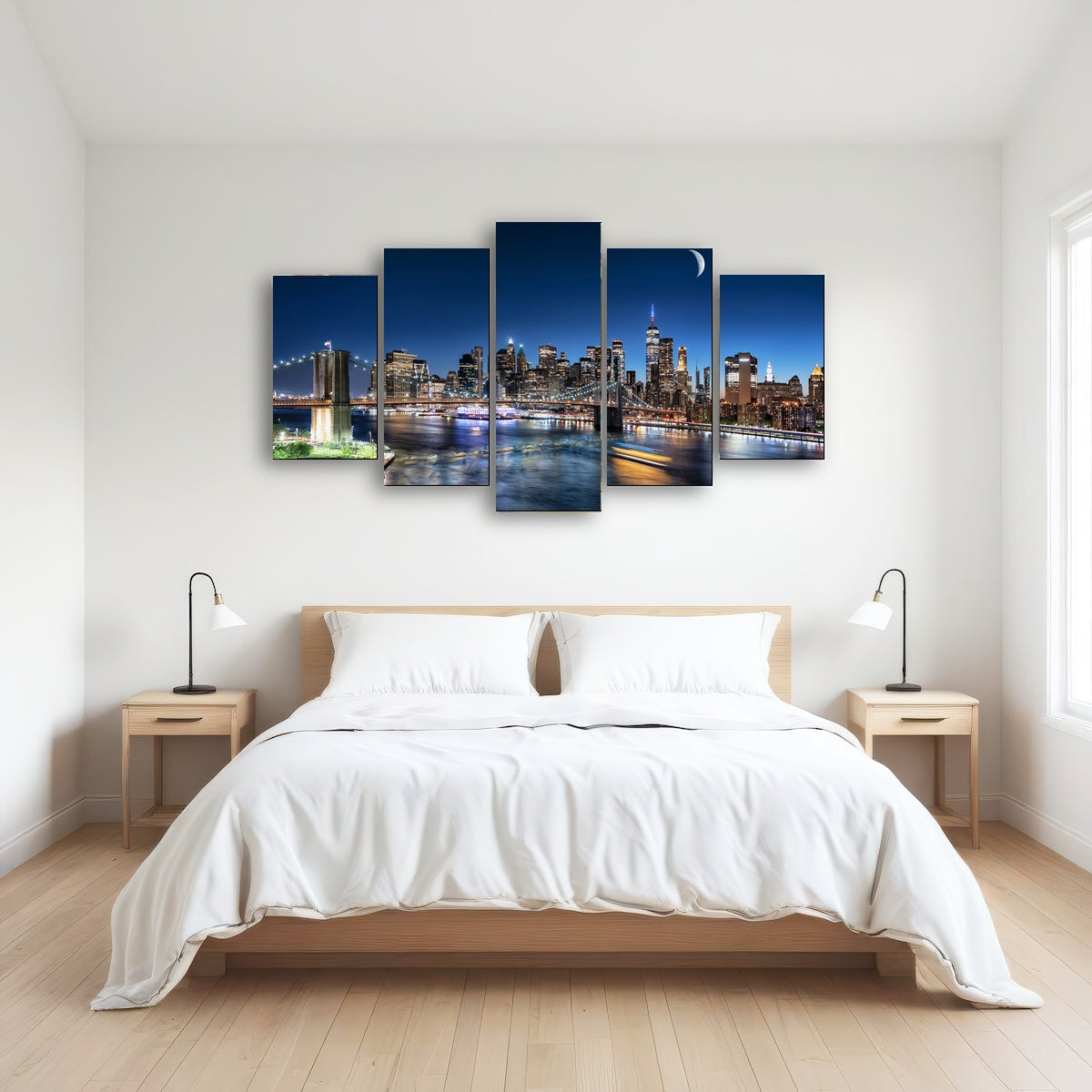 AUTO-MOCKUP ROOM | Moonrise In New York