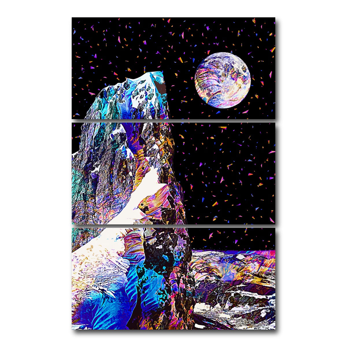 AUTO-MOCKUP WHITE | Moonscape 10 | 3 Piece | Gallery Wrap Canvas | group=12x24_stacked