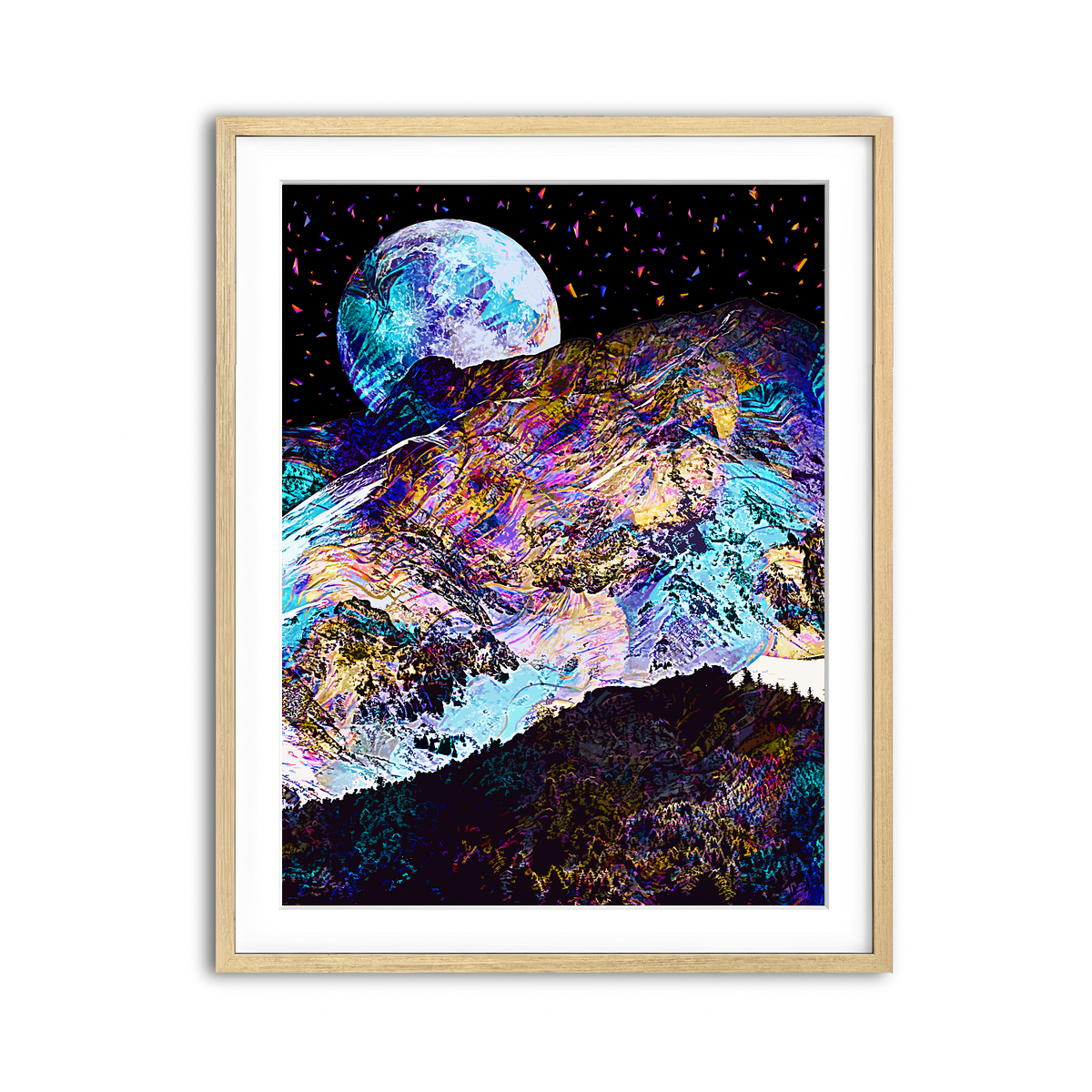 Framed Print 3x4 Natural