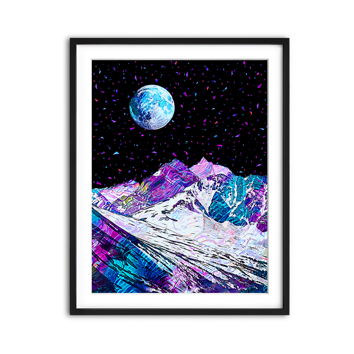 Framed Print 3x4 Black