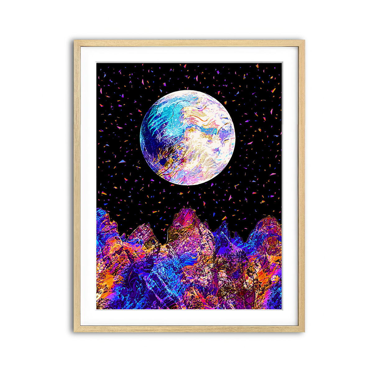 Framed Print 3x4 Natural
