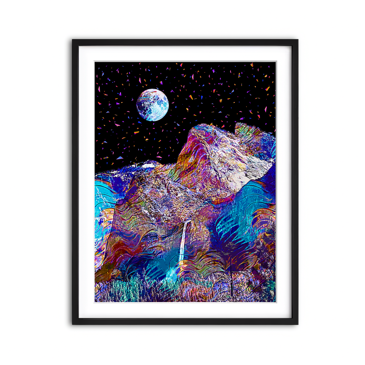 Framed Print 3x4 Black