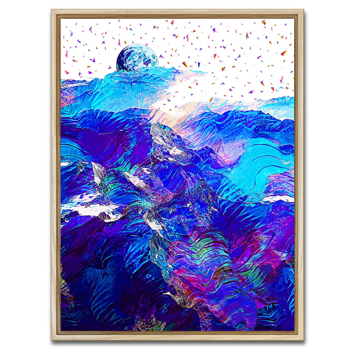 AUTO-MOCKUP WHITE | Moonscape 1 | 1 Piece | Natural Framed Canvas | group=3x4