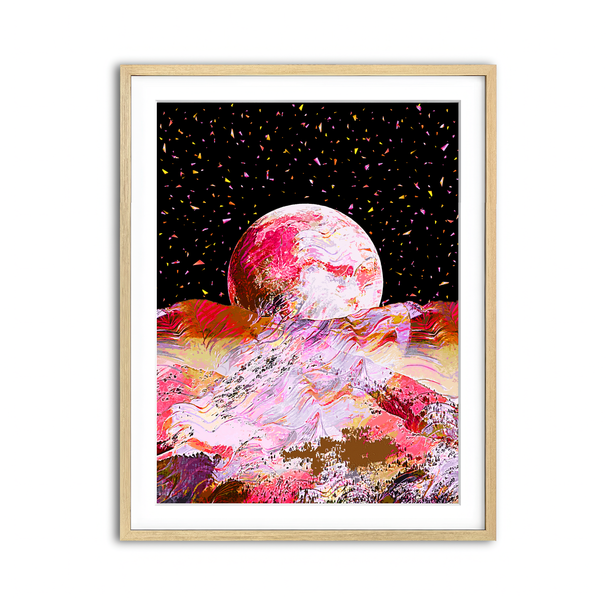 Framed Print 3x4 Natural