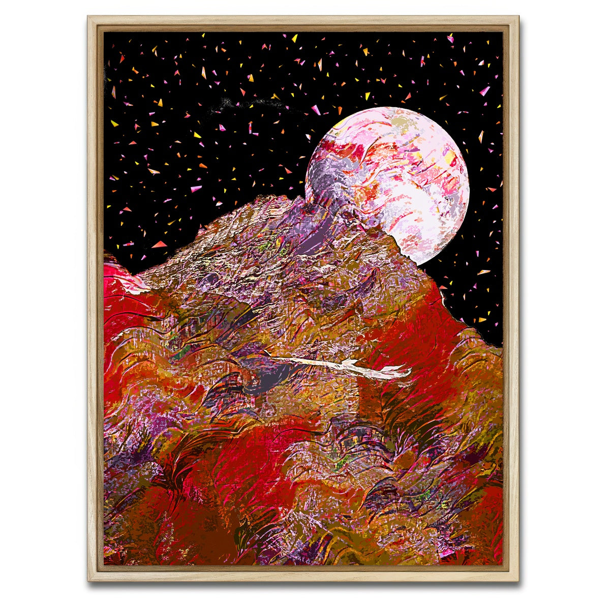 AUTO-MOCKUP WHITE | Moonscape 4 | 1 Piece | Natural Framed Canvas | group=3x4