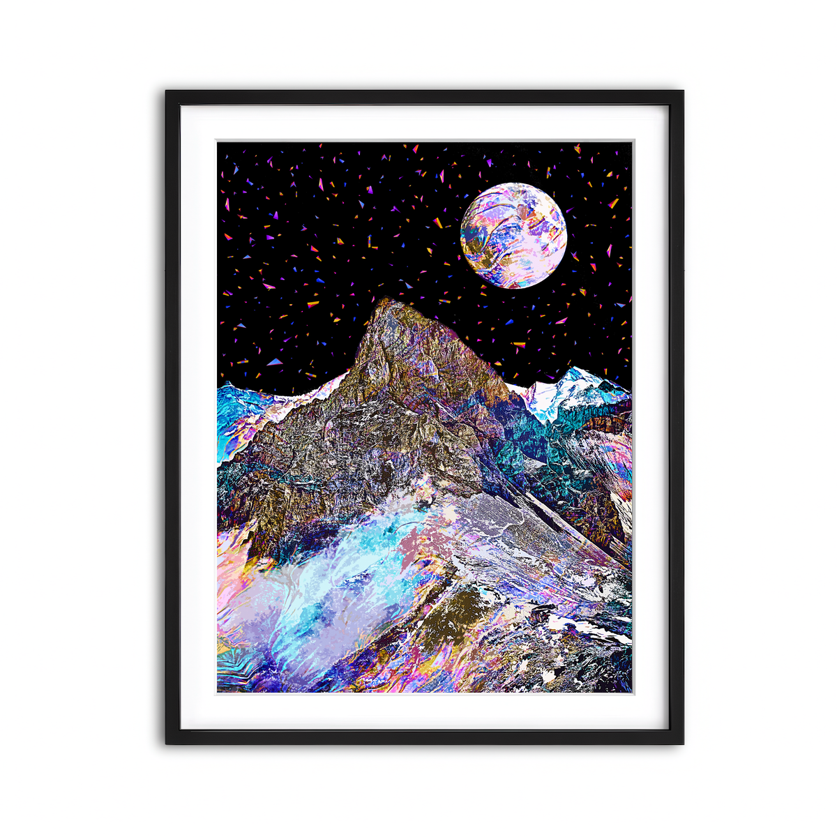 Framed Print 3x4 Black