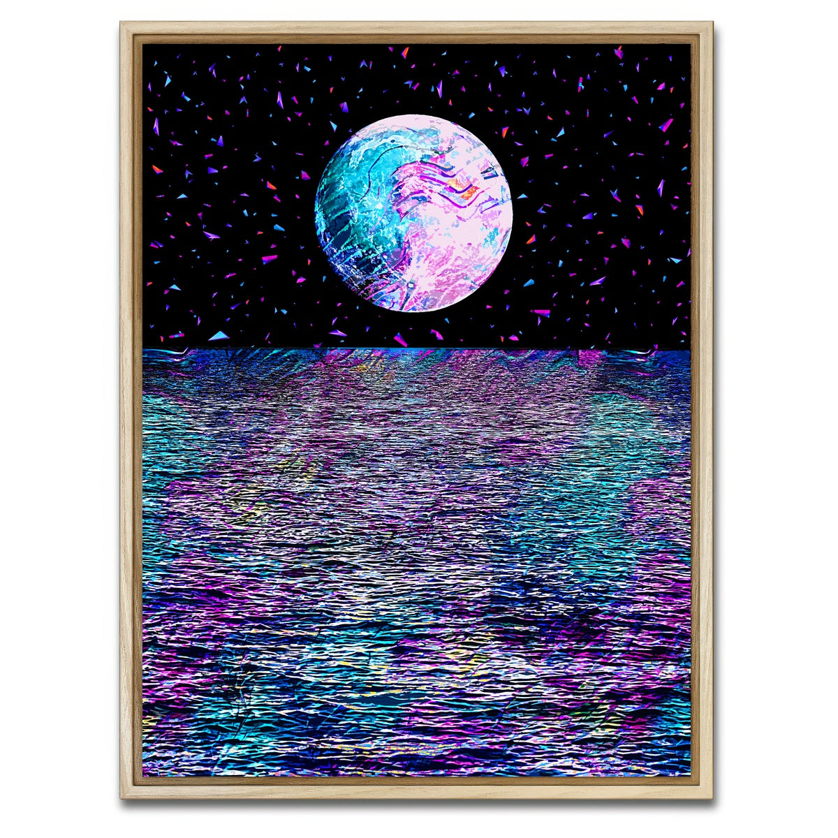 AUTO-MOCKUP WHITE | Moonscape 9 | 1 Piece | Natural Framed Canvas | group=3x4