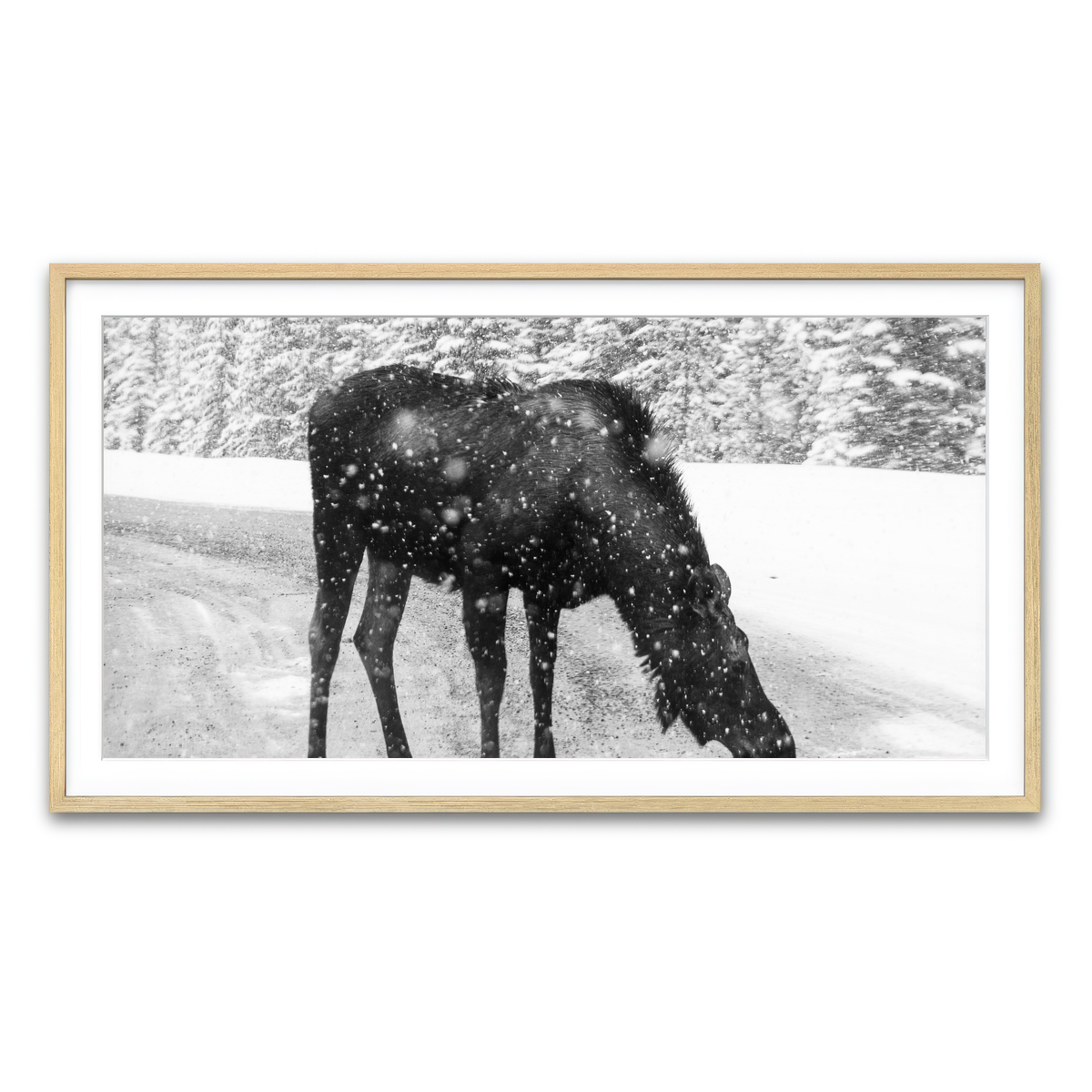 Framed Print 2x1 Natural