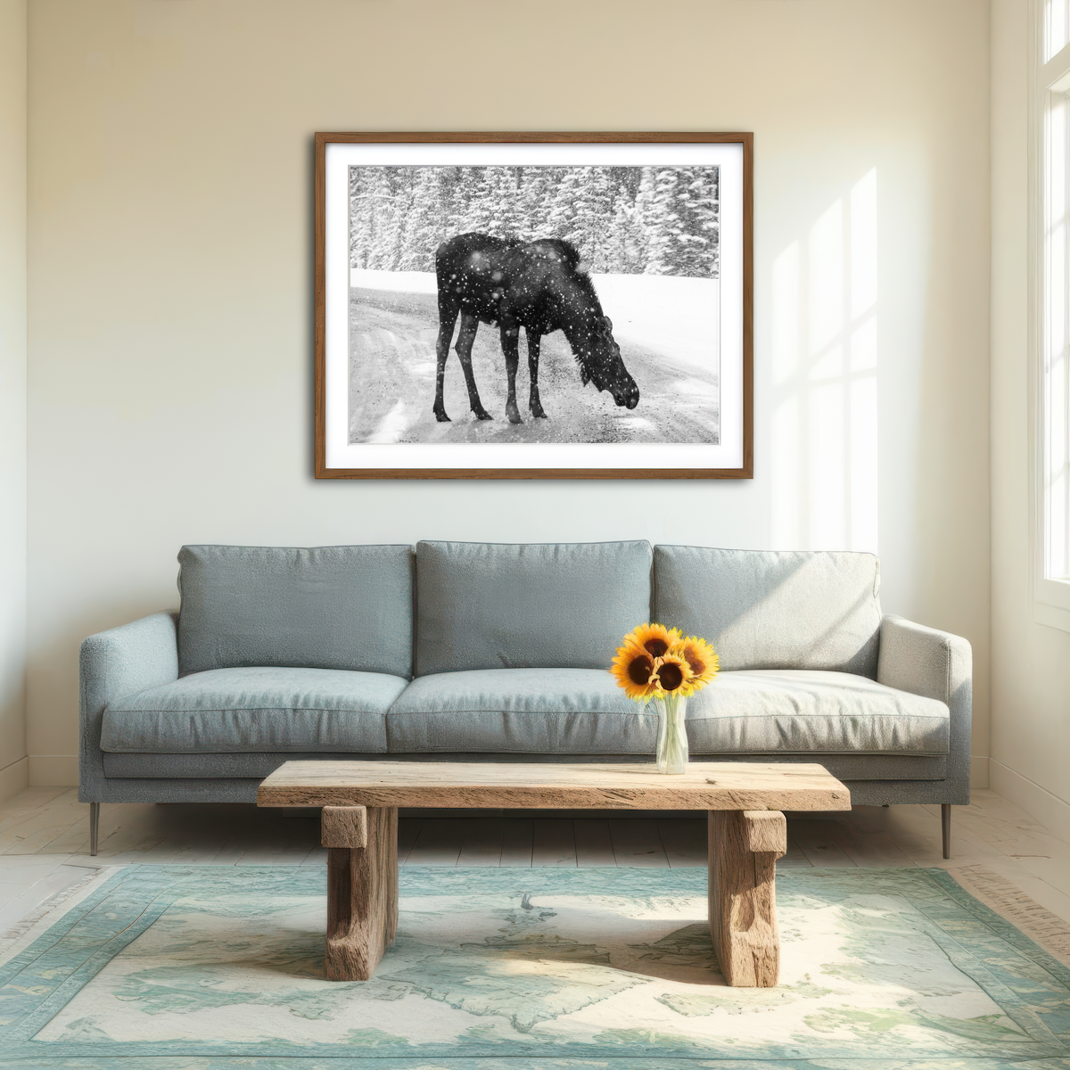 AUTO-MOCKUP ROOM | Moose Wall Art