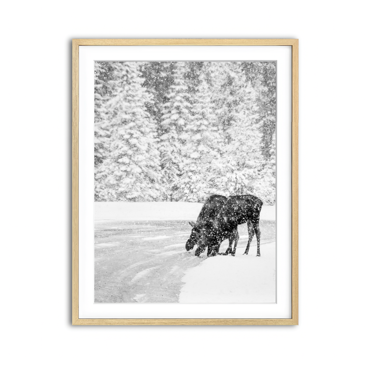 Framed Print 3x4 Natural