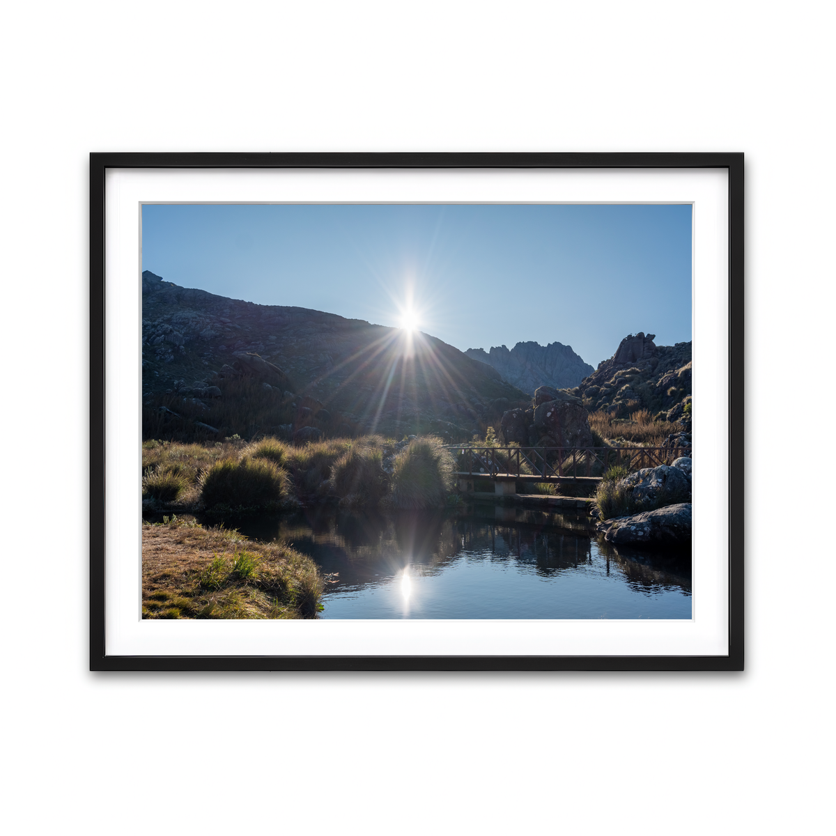 Framed Print 4x3 Black