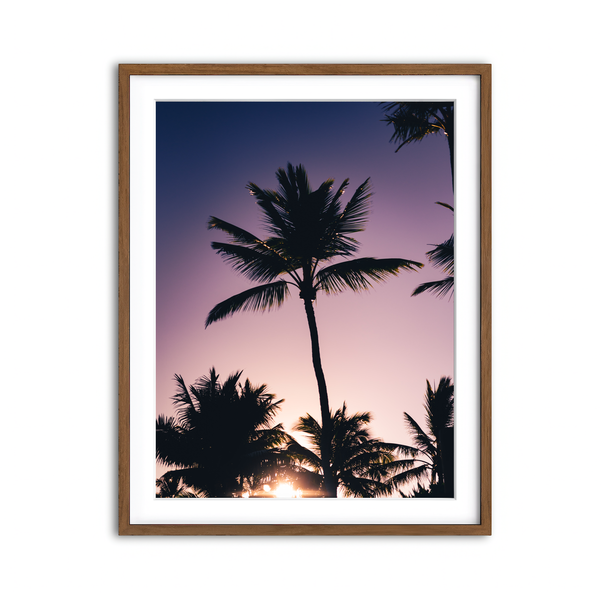Framed Print 3x4 Walnut