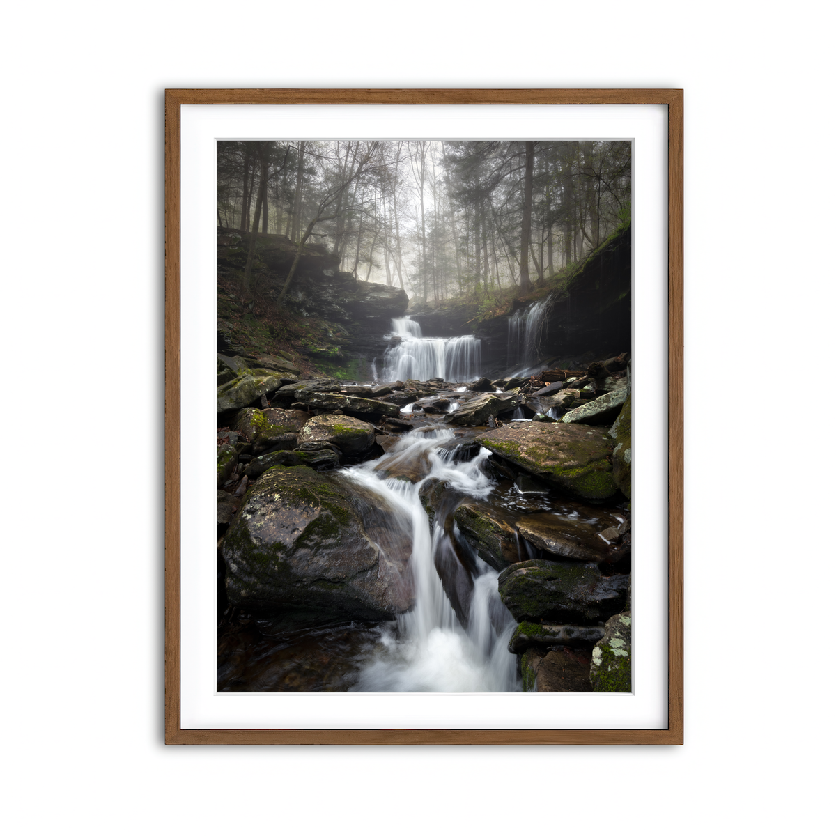 Framed Print 3x4 Walnut