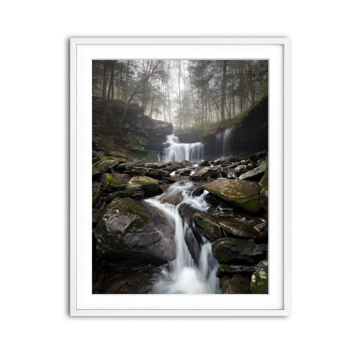 Framed Print 3x4 White