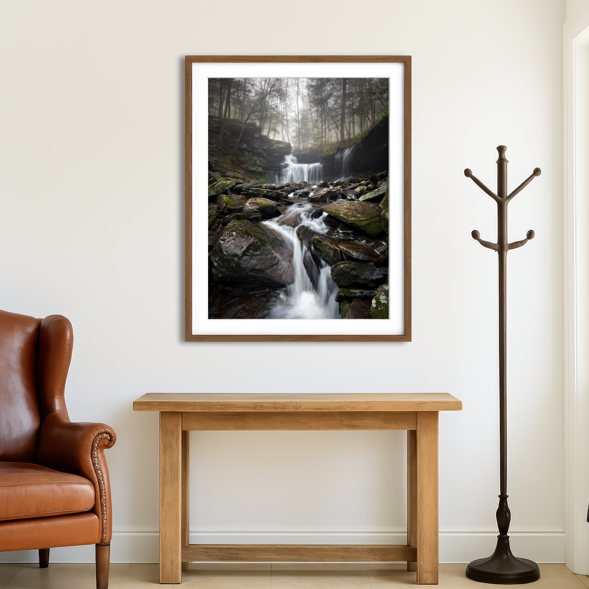 AUTO-MOCKUP ROOM | Morning Glow Wall Art