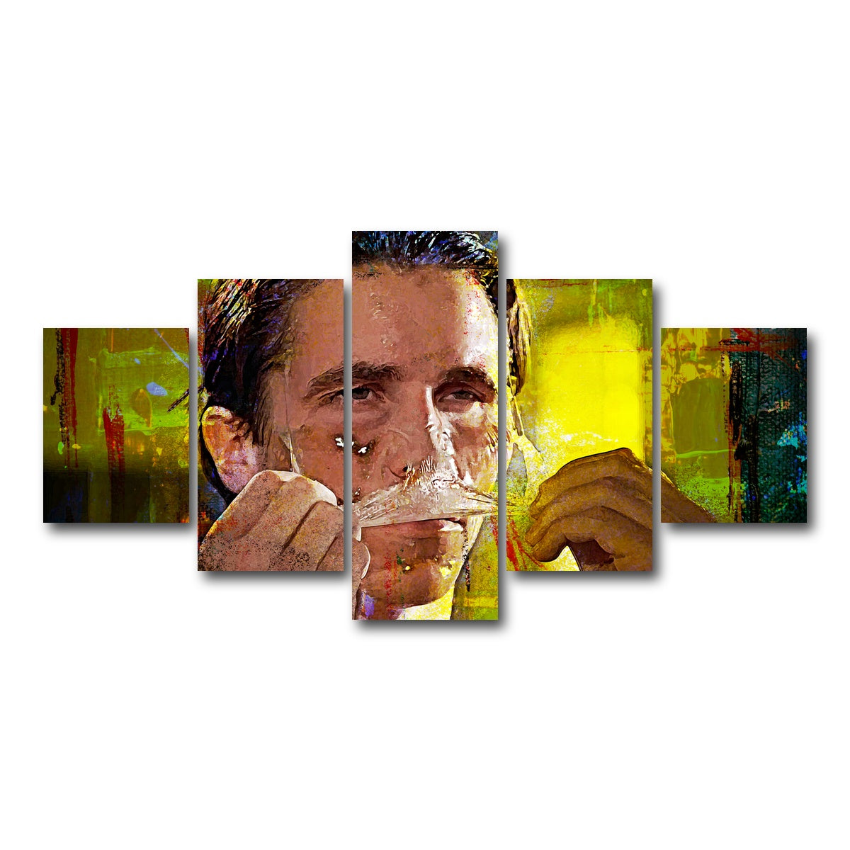 AUTO-MOCKUP WHITE | Morning Routine | 5 Piece | Gallery Wrap Canvas | group=5_short