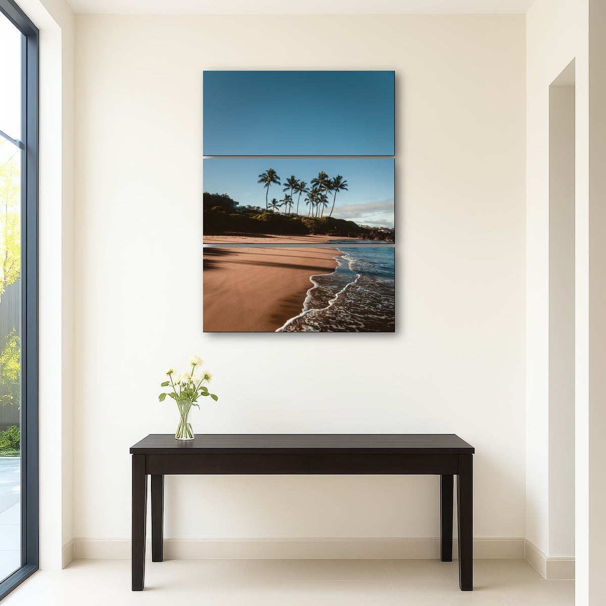 AUTO-MOCKUP ROOM | Morning Walk on the Beach