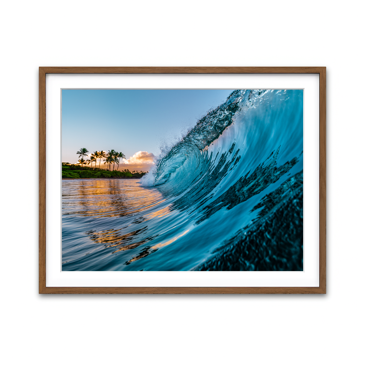 Framed Print 4x3 Walnut