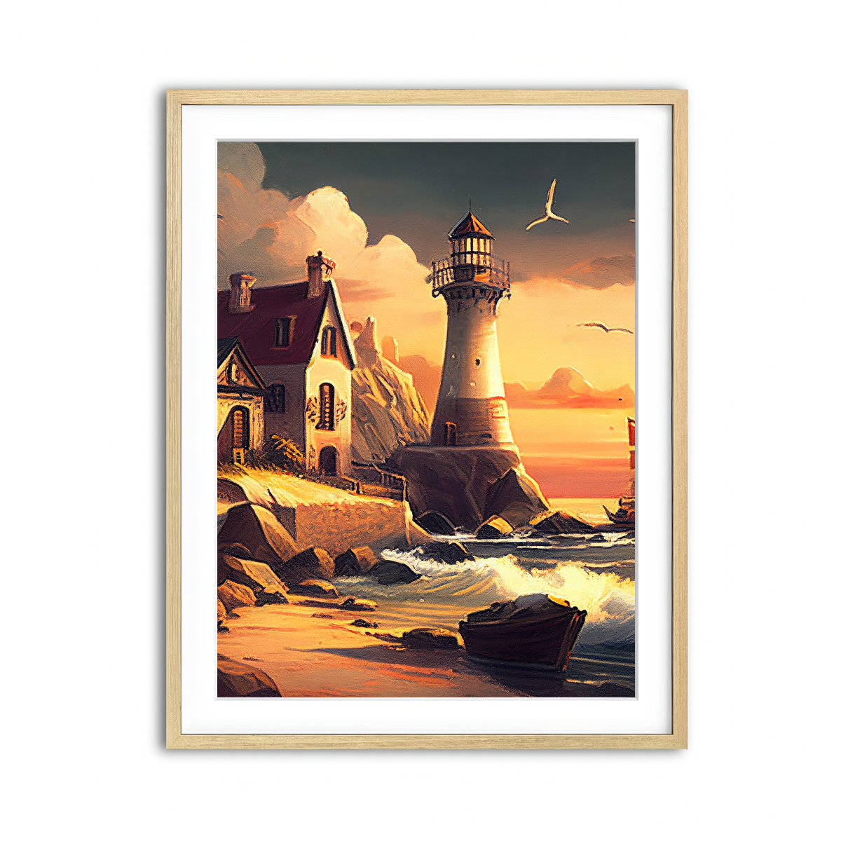 Framed Print 3x4 Natural
